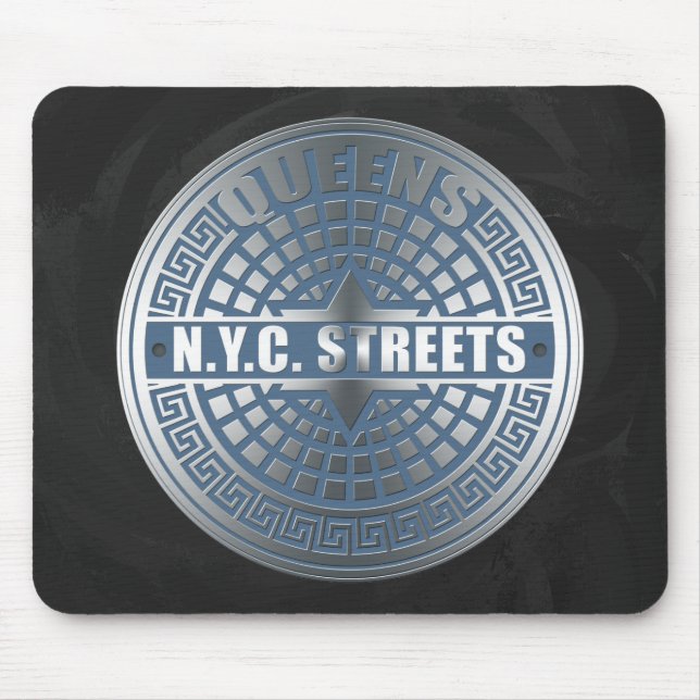 Tapis De Souris Manhole Covers Queens (Devant)
