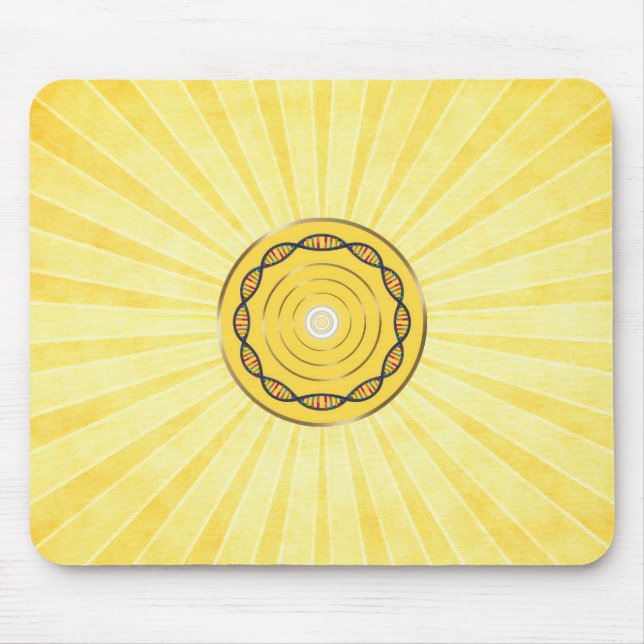 Tapis De Souris Manifestez l'abondance art design cool pour (Devant)
