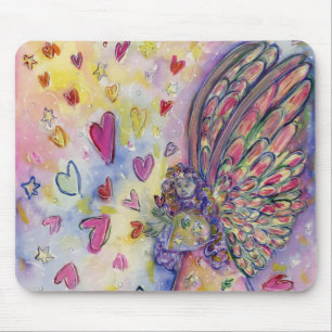 Tapis De Souris Manifesting Universe Guardian Angel Art Mouse Pad