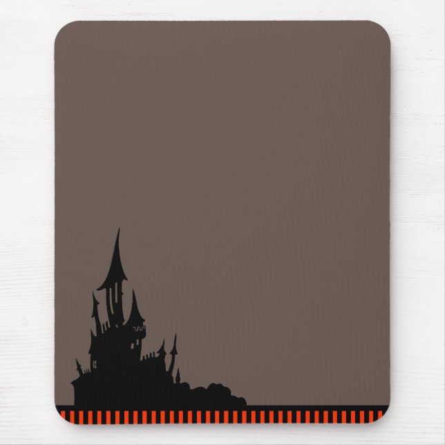 Tapis De Souris Mansion éffrayante Halloween Mousepad (Devant)