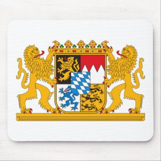Tapis De Souris Manteau de Bavière des bras Mousepad