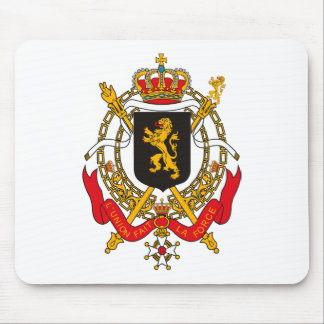 Tapis De Souris Manteau de la Belgique des bras Mousepad