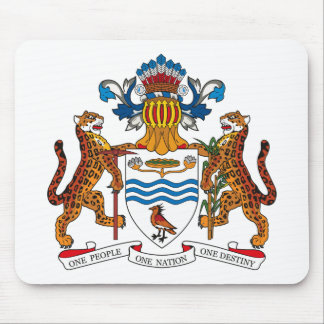 Tapis De Souris Manteau de la Guyane des bras Mousepad