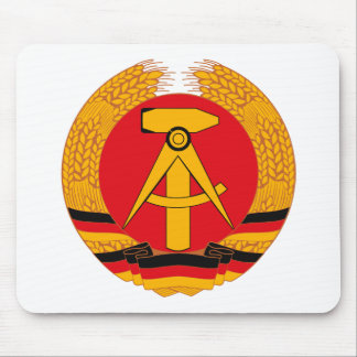 Tapis De Souris Manteau de l'Allemagne de l'Est des bras Mousepad