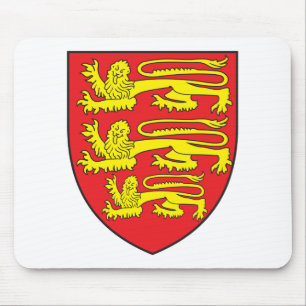 Tapis De Souris Manteau de l'Angleterre des bras Mousepad