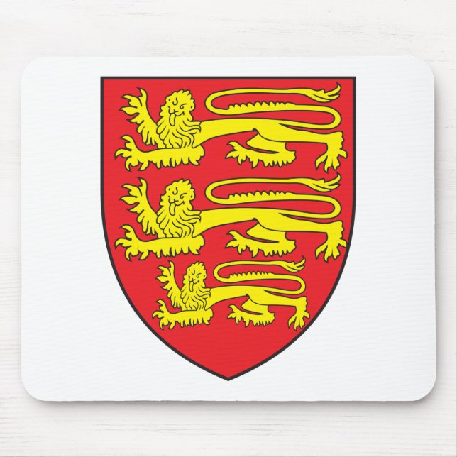 Tapis De Souris Manteau de l'Angleterre des bras Mousepad (Devant)