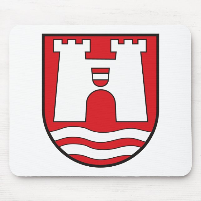 Tapis De Souris Manteau de Linz des bras Mousepad (Devant)