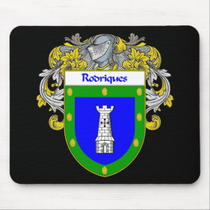 Tapis De Souris Manteau de Rodriques des bras/de crête de famille