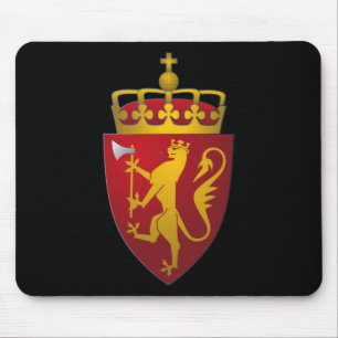 Tapis De Souris Manteau des bras norvégien