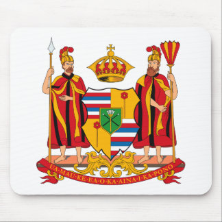 Tapis De Souris Manteau d'Hawaï des bras Mousepad