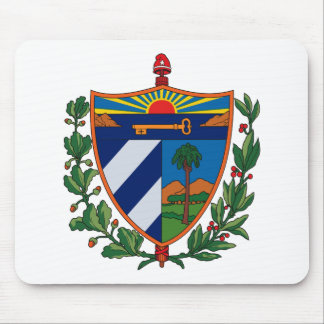 Tapis De Souris Manteau du Cuba des bras Mousepad