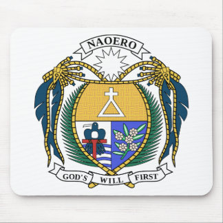 Tapis De Souris Manteau du Nauru des bras