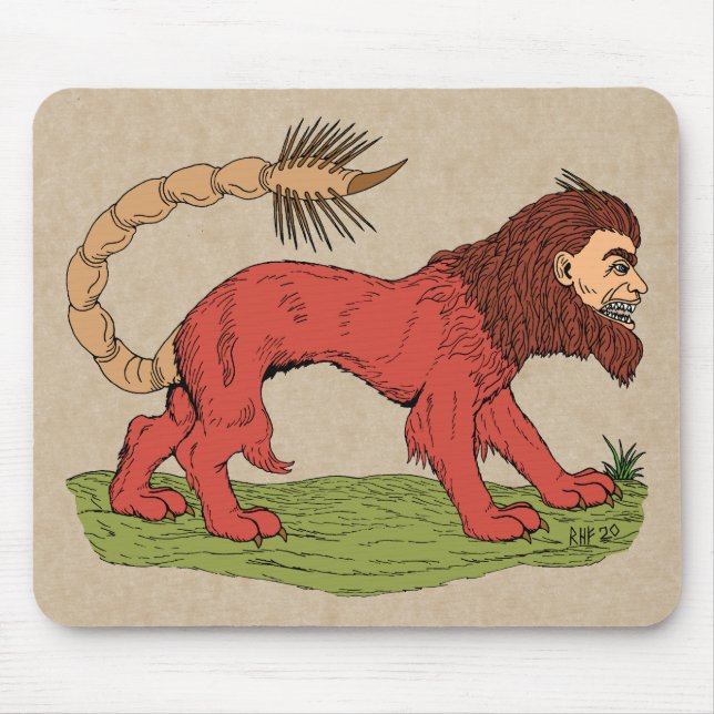 Tapis De Souris Manticore (Devant)
