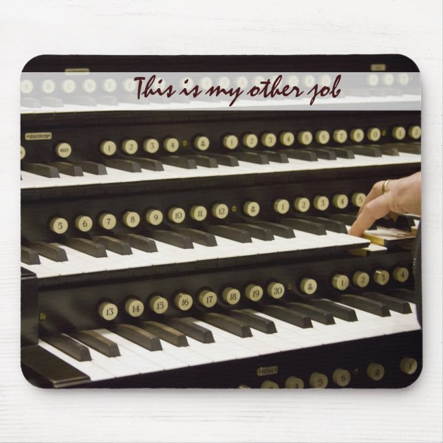 Tapis De Souris manuels et main d'organe (Devant)