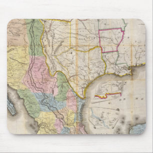 Tapis De Souris Mapa de los Estados Unidos de Mejico