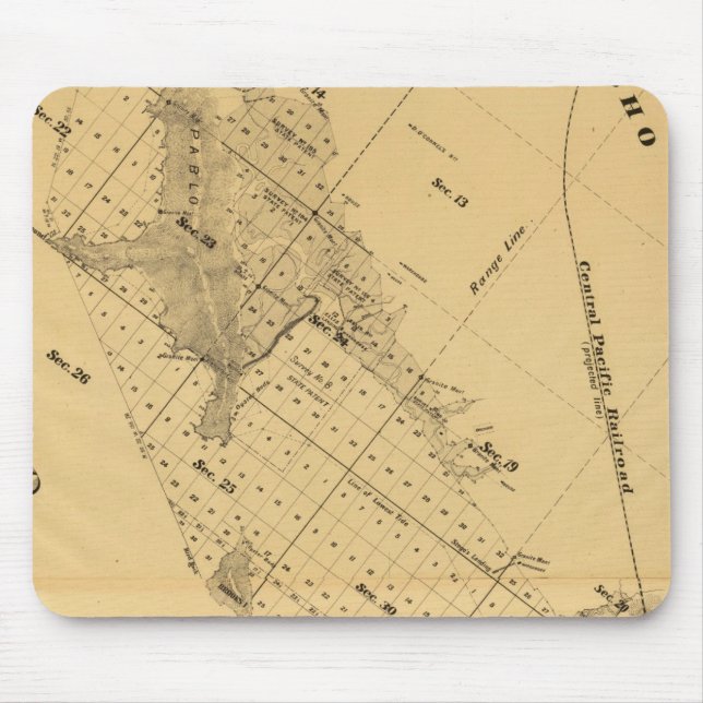 Tapis De Souris Marais salé de la baie de San Francisco (Devant)