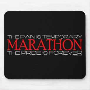 Tapis De Souris Marathon - la fierté est Forever