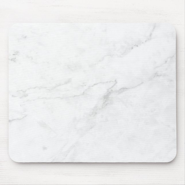 Tapis De Souris Marbre Blanc (Devant)