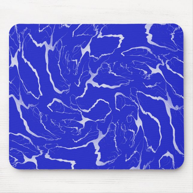 Tapis De Souris Marbre bleu... (Devant)