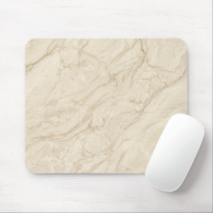 Tapis De Souris Marbre Crème Pierre Élégant Doux Style Moderne