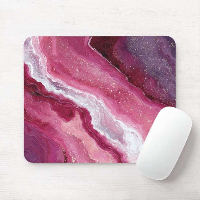 Tapis De Souris Marbre génial tendance moderne (Avec souris)