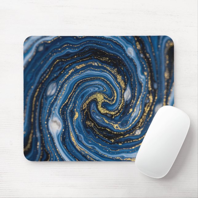 Tapis De Souris Marbre génial tendance moderne (Avec souris)