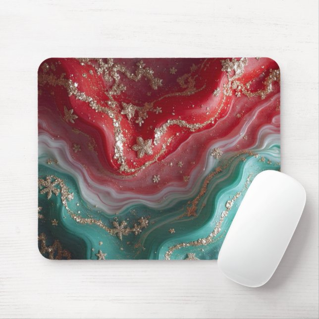 Tapis De Souris Marbre génial tendance moderne (Avec souris)