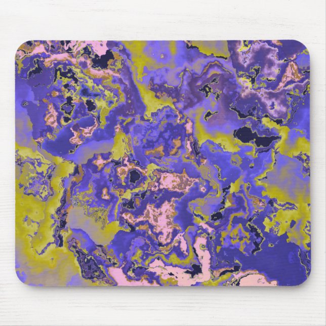 Tapis De Souris Marbre Radioactif (Devant)