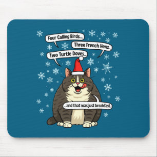 Tapis De Souris Marchandise de chapeau de Noël de Saint-Nicolas de