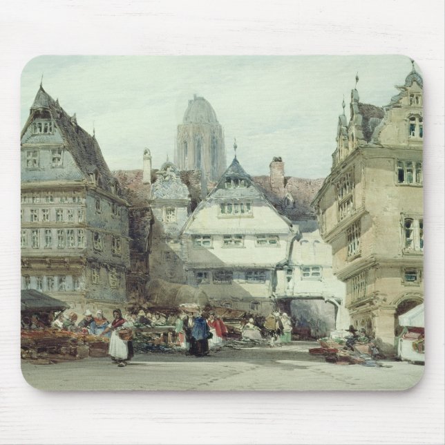 Tapis De Souris Marché, Francfort (Devant)