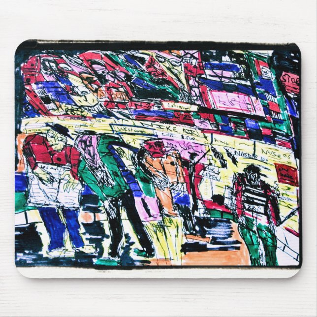 Tapis De Souris marché stock de monstres (Devant)