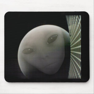 Tapis De Souris MarCO CubeSat Alien Mars Adieu