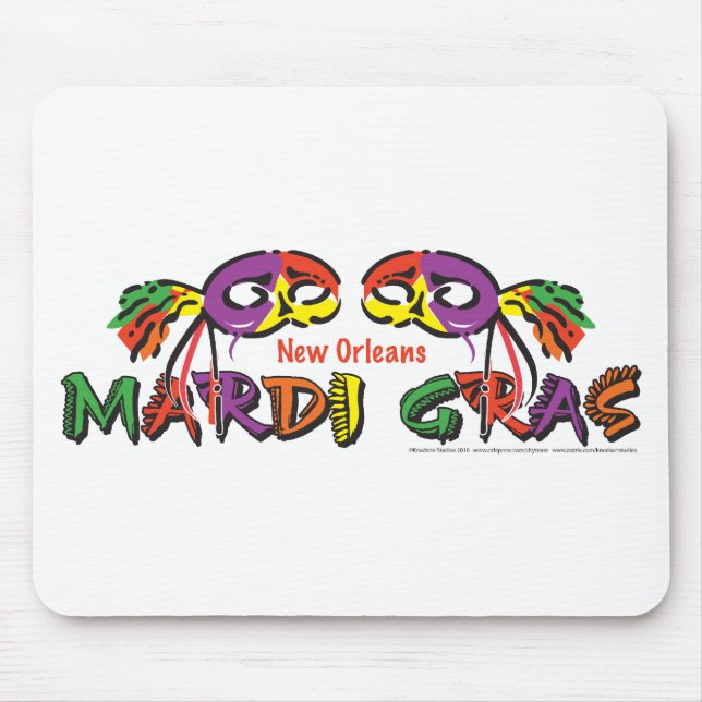 TAPIS DE SOURIS MARDI-GRAS (Devant)