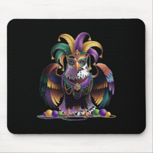 Tapis De Souris Mardi Gras Eagle Funny Mardi Gras Costume Hommes F