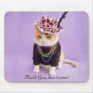 Tapis De Souris Mardi gras, ici je viens !