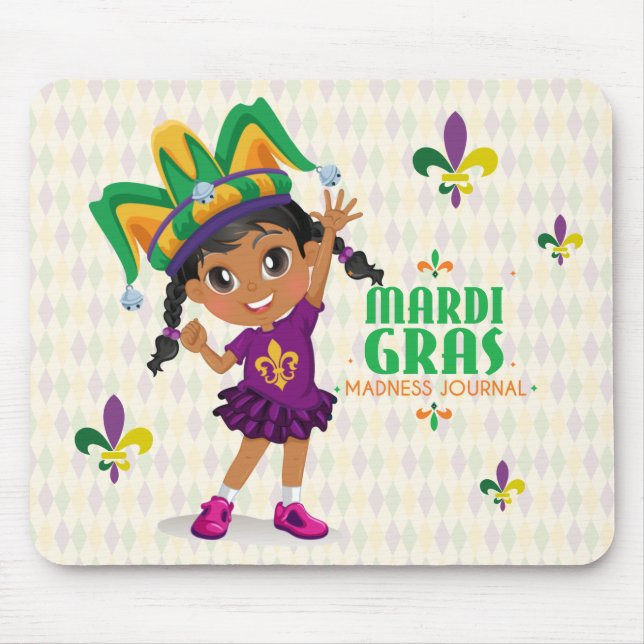 Tapis De Souris Mardi Gras Madness Pad (Devant)