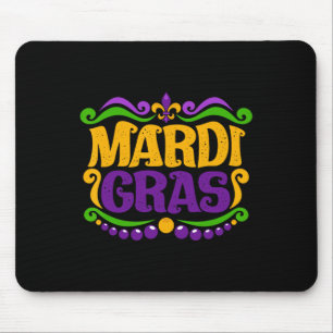Tapis De Souris Mardi Gras Masque Costume Funny Sur Festival Mardi