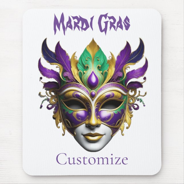 Tapis De Souris Mardi Gras Masque Thunder_Cove (Devant)