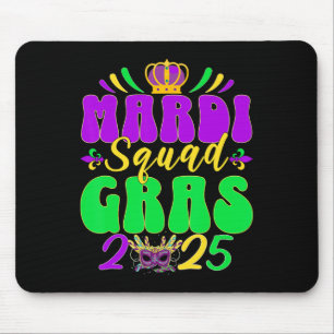 Tapis De Souris Mardi Gras Squad 2025 Mardi Gras Group Corresponda