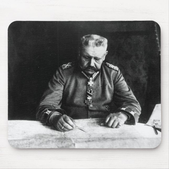 Tapis De Souris Maréchal Paul von Hindenburg, 1914 (Devant)