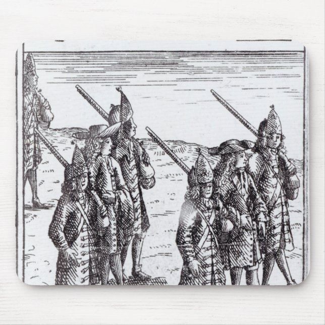 Tapis De Souris Maréchal Tallard et d'autres généraux français (Devant)