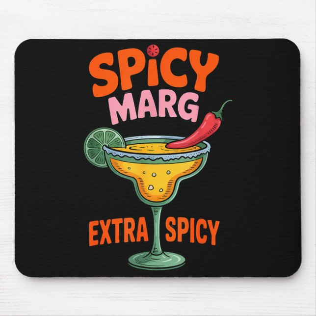 Tapis De Souris Marg extra épicée cinq de mayo été pub bar (Devant)