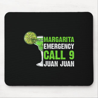 Tapis De Souris Margarita Appel d'urgence 9 Juan Juan Shirt