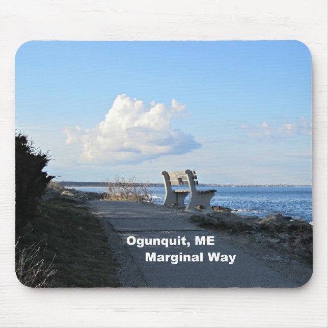 Tapis De Souris Marginal Way, Ogunquit, Maine (Devant)