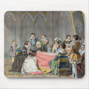 Tapis De Souris Marguerite de Valois (1553-1615) devant le S