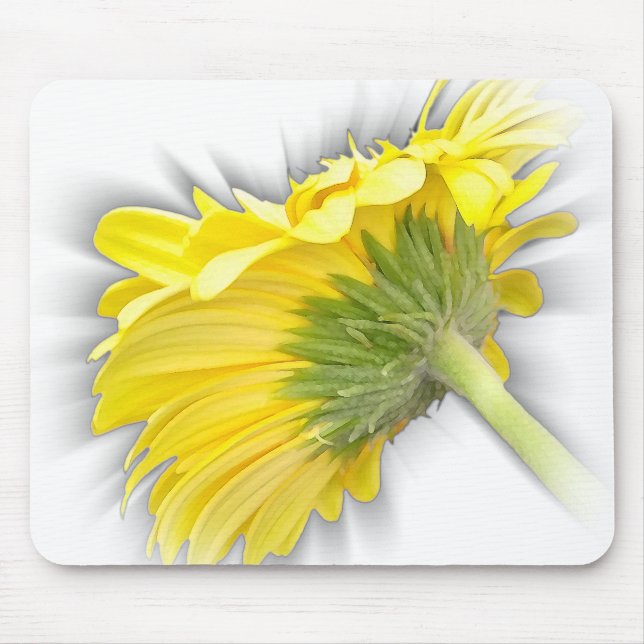 Tapis De Souris marguerite jaune (Devant)