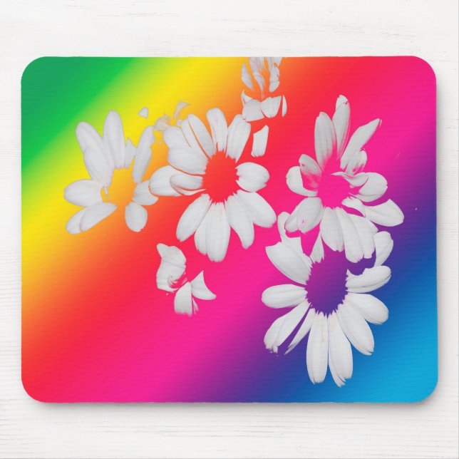 Tapis De Souris Margueurs arc-en-ciel (Devant)