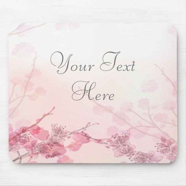 Tapis De Souris Mariage d'orchidée rose (Devant)