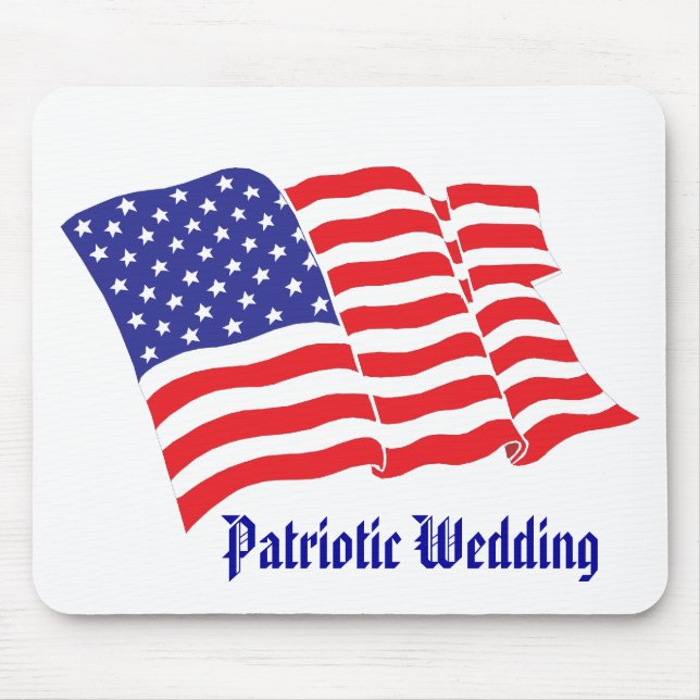 Tapis De Souris Mariage patriotique (Devant)
