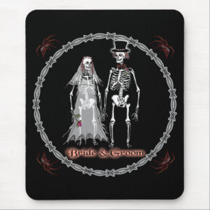 Tapis De Souris Mariage squelette